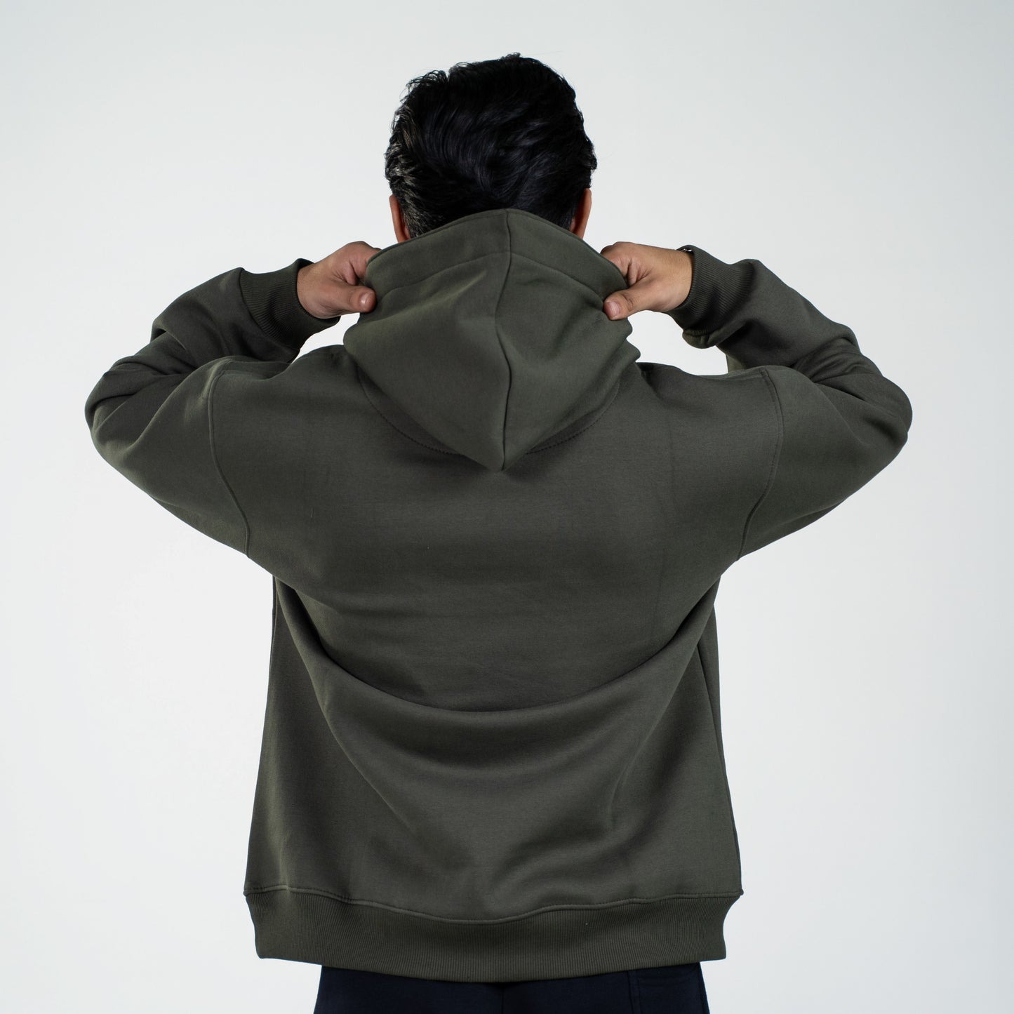 Oversized Heavyweight Hoodie | Forest Olive