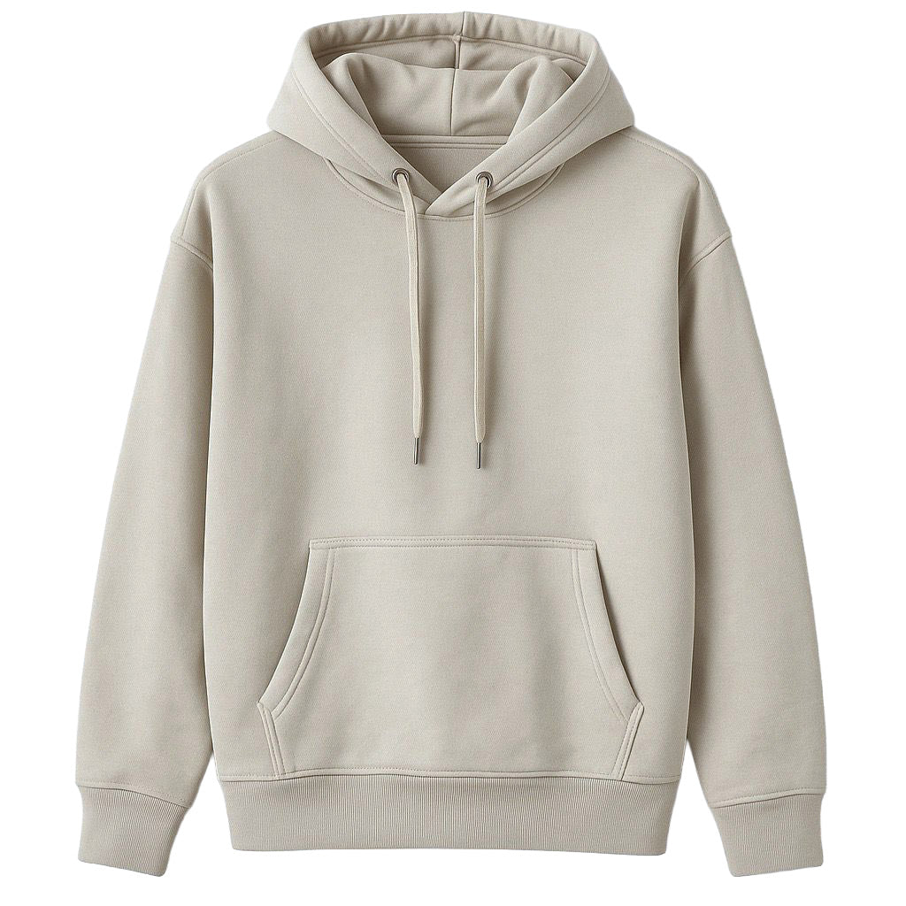Oversized Heavyweight Hoodie | Pearl Beige